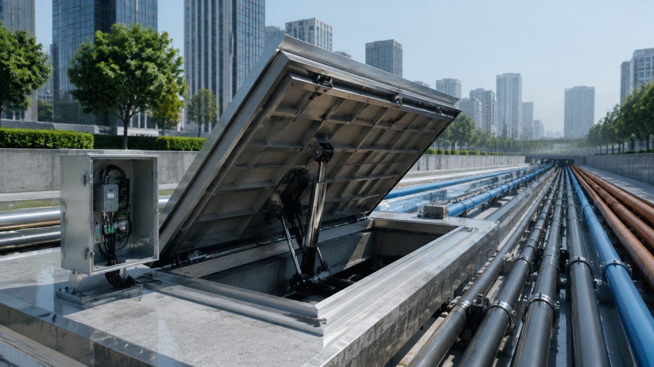 苍溪县为城市管廊提供智能配套方案
